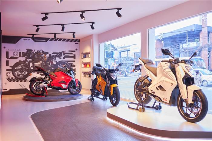 Ultraviolette F77, F77 Mach 2, Nepal showroom, range